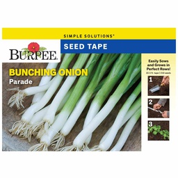 [10081116] BURPEE BUNCHING SEED TAPE ONION