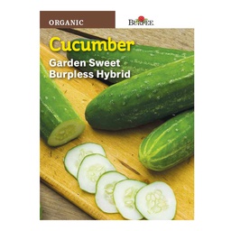 [10081564] BURPEE ORGANIC CUCUMBER - GARDEN SWEET BURPLESS HYBRID