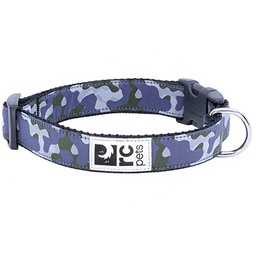 [10082110] DMB - RC PETS CLIP COLLAR MED 1&quot; BLUE CAMO