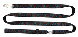 [10082126] DMB - RC PET LEASH PRIMARY 1&quot;X6' BONES