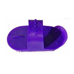 [10083290] GER-RYAN SMALL PLASTIC CURRY COMB PURPLE