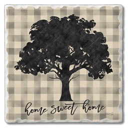 [10084358] DV - CANDYM HOME SWEET HOME TREE COASTER SINGLE (k)