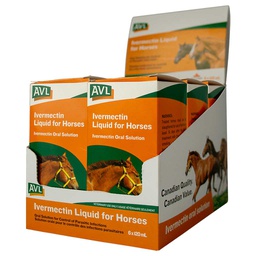 [10084726] AVL IVERMECTIN LIQUID HORSE DEWORMER 120ML