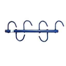 [10085272] GER-RYAN 4 HOOK TACK RACK PORTABLE ROYAL BLUE