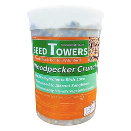 [10085330] WILDLIFE SCIENCE SEED TOWER WOODPECKER CRUNCH 32OZ