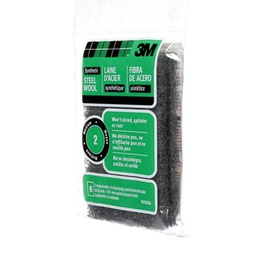 [10085520] 3M STEEL WOOL PAD #2 MED. BLK 4&quot;L X 2&quot;W