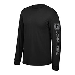 [10085558] DV - JOHN DEERE MENS LONG SLEEVE BEAST BLACK MEDIUM