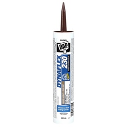 [10086520] DAP DYNAFLEX 230 ELASTOMERIC SEALANT BROWN 300ML (74096)