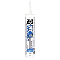 [10086526] DAP DYNAFLEX 230 ELASTOMERIC SEALANT CLEAR 300ML (74120)