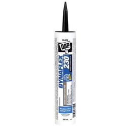 [10086536] DAP DYNAFLEX 230 ELASTOMERIC SEALANT BLACK 300ML (74102)