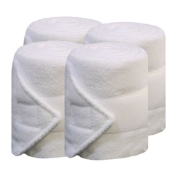 [10086600] VACS POLO BANDAGES SET OF 4 WHITE