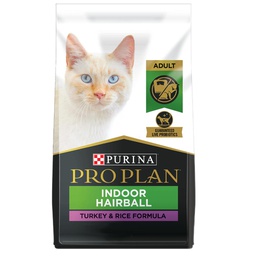 [10086620] PRO PLAN CAT HAIRBALL INDOOR TURKEY &amp; RICE 3.18KG