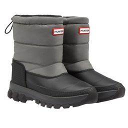 [10086980] DV - HUNTER INTREPID SHORT WOMENS SNOW BOOT URBAN GREY SIZE 8