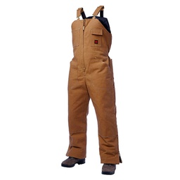 [10087306] TOUGH DUCK LADIES UNLINED BIB OVERALL BRN XL