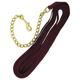 [10087602] GER-RYAN LUNGE LINE W/CHAIN BURGUNDY