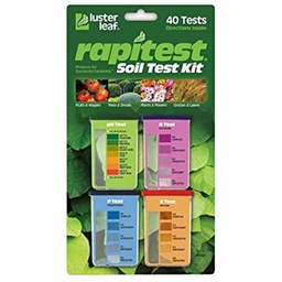 [10087696] LUSTERLEAF SOIL TEST KIT RAPITEST (40PK)