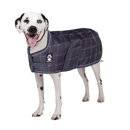 [10088206] SHEDROW K9 GLACIER DOG COAT POTENT PURPLE PLAID M