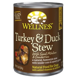 [10088262] DMB - WELLNESS DOG CAN TURKEY/DUCK 12.5OZ