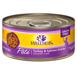 [10088320] DMB - WELLNESS CAT COMPLETE HEALTH TURKEY &amp; SALMON PATE 5.5OZ