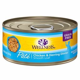 [10088324] WELLNESS CAT COMPLETE HEALTH CHICKEN &amp; HERRING PATE 5.5OZ