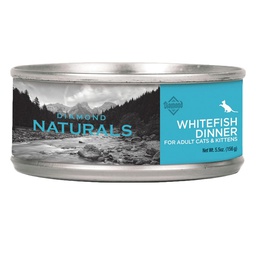 [10088522] DMB - DIAMOND NATURALS CAT WHITEFISH DINNER 5.5OZ