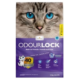 [10088956] ODOURLOCK ULTIMATE ODOUR CONTROL LITTER LAVENDER 12KG 