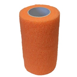 [10089500] SILVERLINE COHESIVE BANDAGE ORANGE 4&quot;