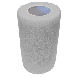 [10089510] SILVERLINE COHESIVE BANDAGE WHITE 4&quot;