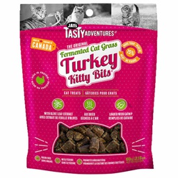 [10089532] DMB - JAYS TASTY ADVENTURES FERMENTED CAT GRASS TURKEY CAT TREATS 60GM