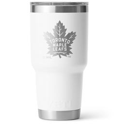 [10090808] DR - YETI RAMBLER MAPLE LEAFS WHITE 30OZ