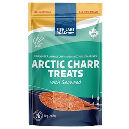 [10090816] DMB - FISH LAKE RD ARCTIC CHARR W/ SEAWEED (YUKON'S SUSHI ROLL) TREATS 80G