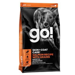 [10090912] GO DOG SKIN AND COAT SALMON DOG 3.5LB