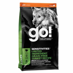 [10090952] GO DOG SENSITIVITIES LID GRAIN FREE TURKEY 3.5LB