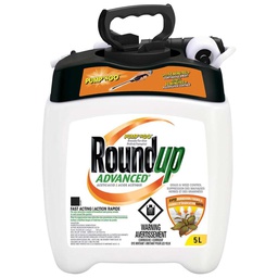 [10092158] ROUNDUP ADVANCED GRASS &amp; WEED CONTROL RTU W/ PUMP N GO 5L