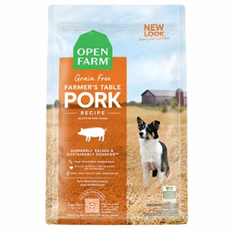 [10092546] OPEN FARM DOG FARMER'S TABLE PORK RECIPE 4LB