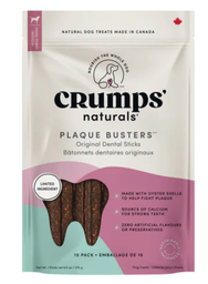 [10095070] CRUMPS NATURALS PLAQUE BUSTERS ORIGINAL 270G (10PK)