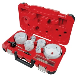 [10001274] DMB - MILWAUKEE HOLE SAW ELECTRICIANS KIT 19PC