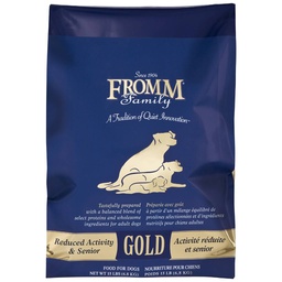 [10002548] FROMM DOG GOLD REDUCED ACTIVITY &amp; SENIOR 6.8KG (NAVY)