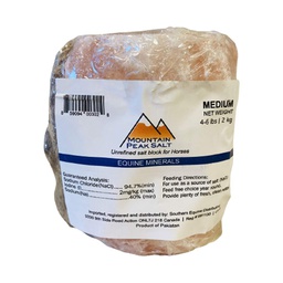 [10006938] MOUNTAIN PEAK HIMALAYAN ROCK SALT ON A ROPE MED