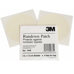 [10007380] 3M RUNDOWN PATCH ROUND 3&quot; (4PK)