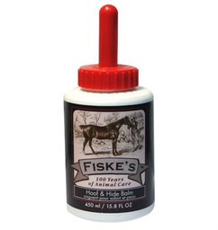 [10007786] FISKE'S HOOF &amp; HIDE BALM W/ BRUSH 450ML