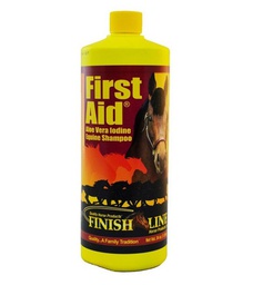 [10007798] FINISH LINE FIRST AID IODINE SHAMPOO W/ ALOE 34OZ