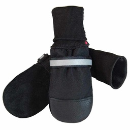 [10008502] DMB - DMB - MUTTLUKS FLEECE LINED DOG BOOTS BLACK XXS