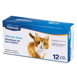 [10013238] DMB - LITTER PAN LINER LG 12PK