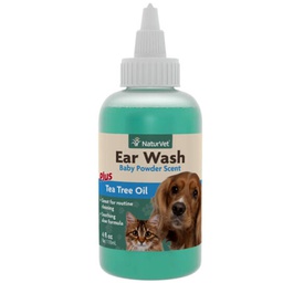 [10013718] NATURVET EAR WASH W/TEATREE 4OZ