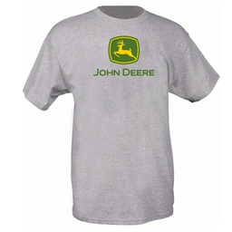 [10016936] DMB - JOHN DEERE LOGO TEE GREY MEDIUM