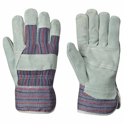 [10020436] DMB - GLOVE COWSPLIT STRIPED BLUE RED