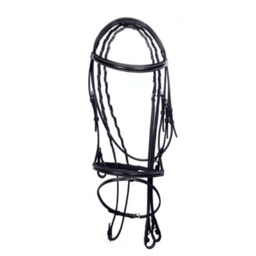 [10025958] DV -  COB SHERWOOD LEATHER SNAFFLE BRIDLE