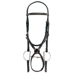 [10026338] DV - GER-RYAN ENGLISH PADDED BRIDLE FIGURE 8