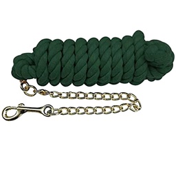 [10027966] GER-RYAN COTTON LEAD W/ 24&quot; CHAIN HUNTER GREEN